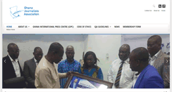 Desktop Screenshot of gjaghana.org