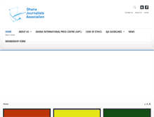 Tablet Screenshot of gjaghana.org
